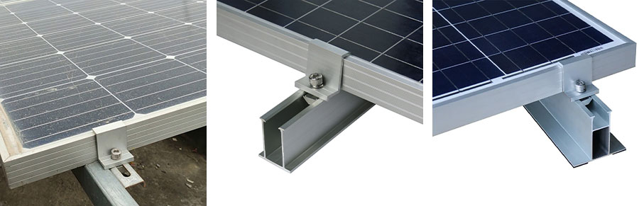 Kẹp biên cho tấm pin năng lượng mặt trời